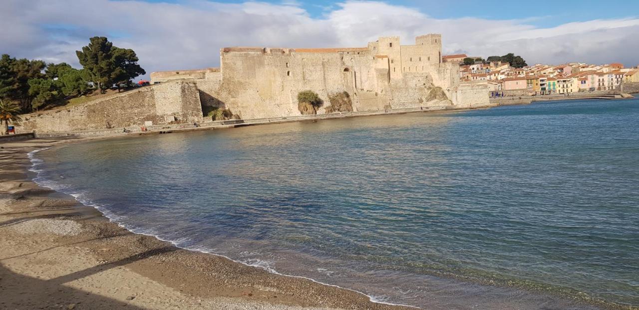 Studio Centre Plage Parking Gratuit Collioure Exteriör bild