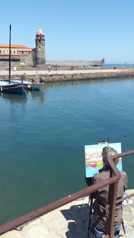 Studio Centre Plage Parking Gratuit Collioure Exteriör bild