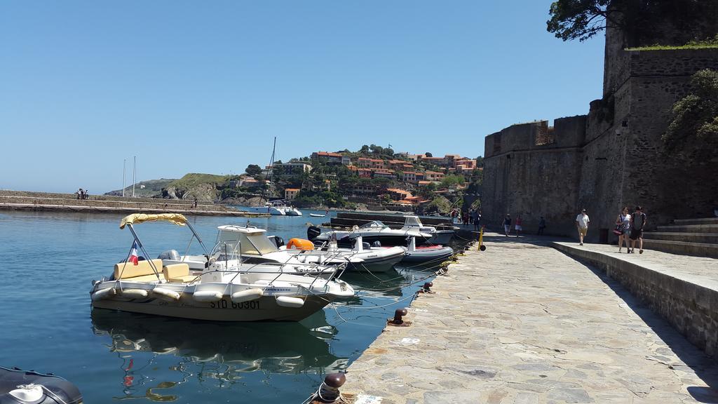 Studio Centre Plage Parking Gratuit Collioure Exteriör bild